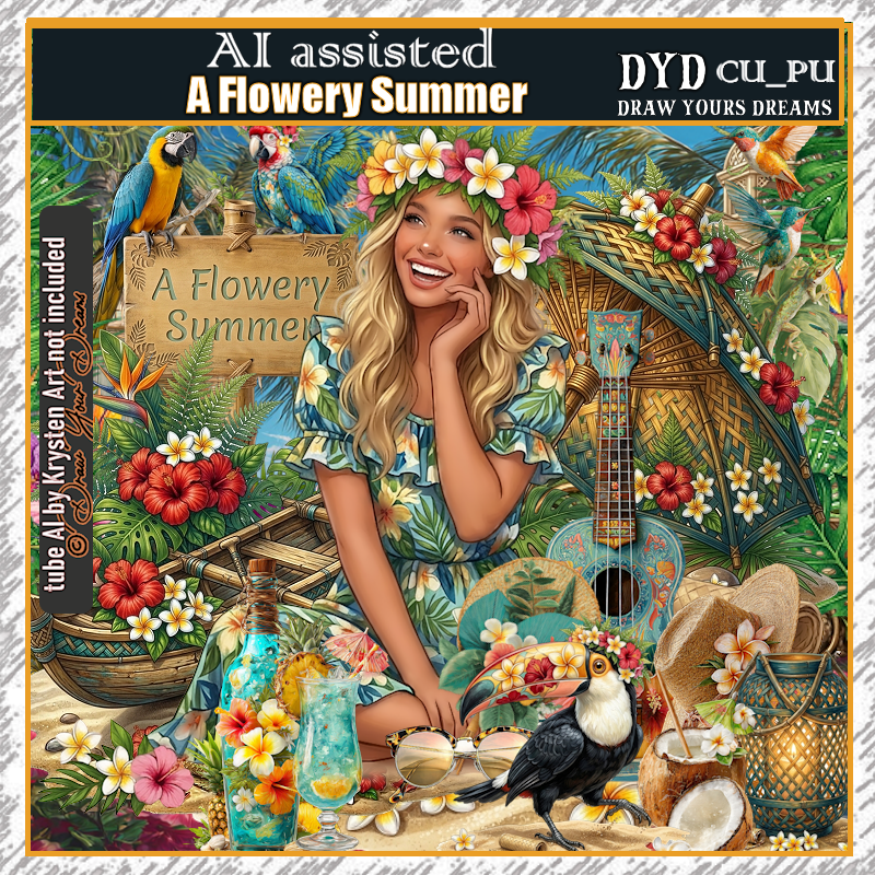 (image for) A FLOWERY SUMMER